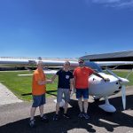 Erster Alleinflug Matthias Lachmann