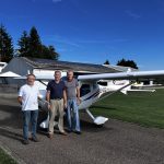 Erster Alleinflug Lukas Kochlöffel