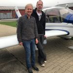 ERSTER ALLEINFLUG MARTIN KRESS