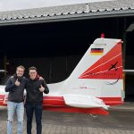 Erster Alleinflug Fabian Fiedler und Philemon Lang