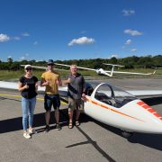 Bestandene Segelflugprüfung Annika Webbert